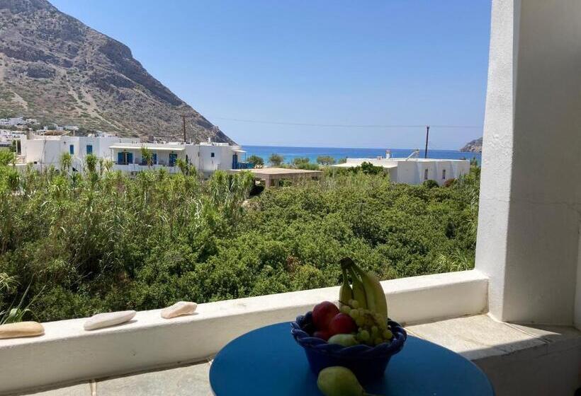 带1个卧室的带海景的公寓, Alkyonis Villas
