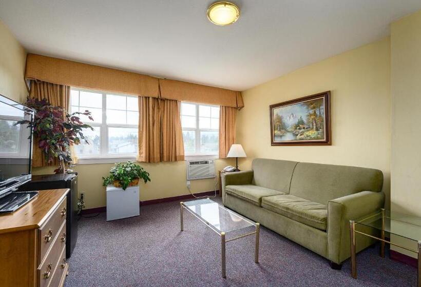 Люкс Deluxe Кровать Кинг, Three Rivers Inn Sedro Woolley