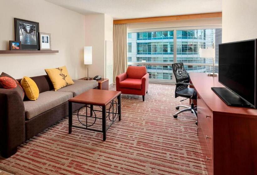 جناح مطل على المدينة, Residence Inn By Marriott Chicago Downtown/river North