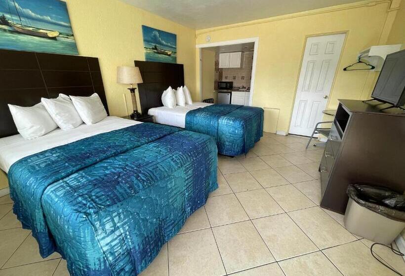 Номер Стандарт 2 Двуспальные Кровати, Sandy Shores Resort