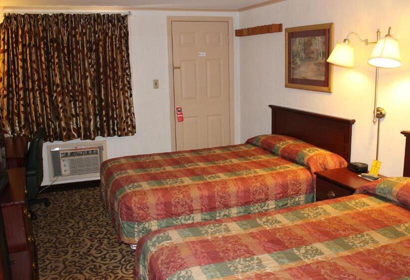 Номер Стандарт 2 Двуспальные Кровати, Happy Bear Motel