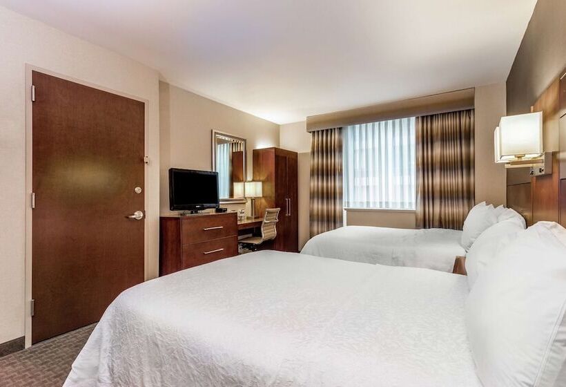 스탠다드 룸 더블 침대 2개, Hampton Inn Manhattan Grand Central