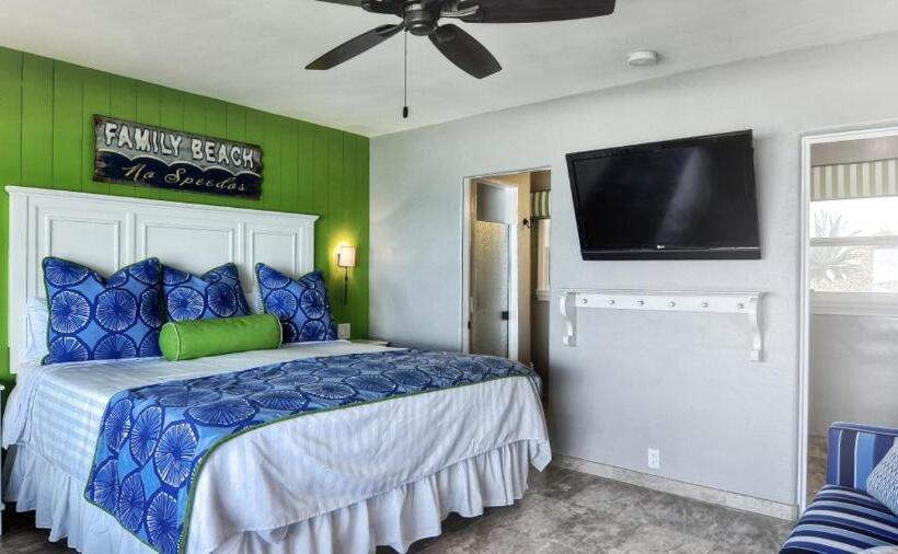 וילת חדר שינה 1 עם נוף לים, Beachcomber Inn