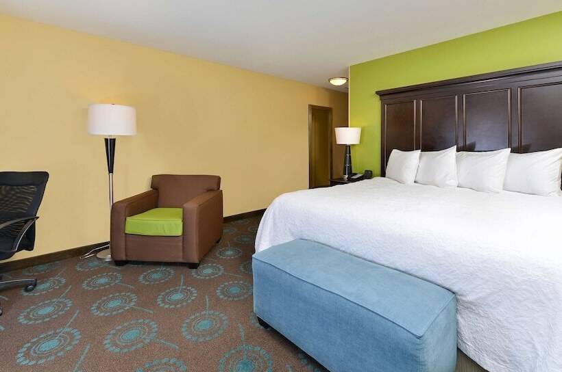 장애인을 위한 킹사이즈 침대 스탠다드 룸, Hampton Inn Iowa City/university Area