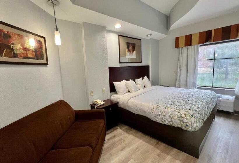 스탠다드 스튜디오 킹침대, Hometowne Studios & Suites Washington