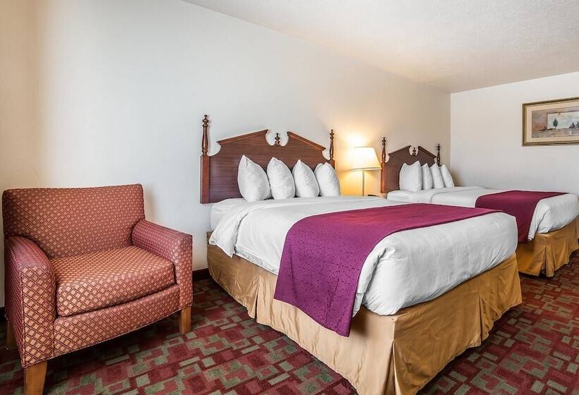 Номер Стандарт 2 Двуспальные Кровати, Quality Inn Evanston Near Wyoming Downs