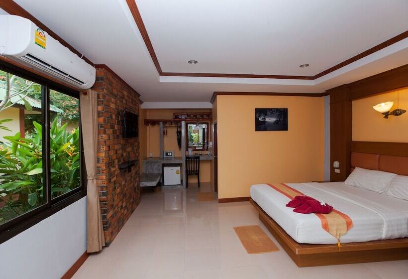 디럭스 방갈로, Lanta Riviera Beach Resort