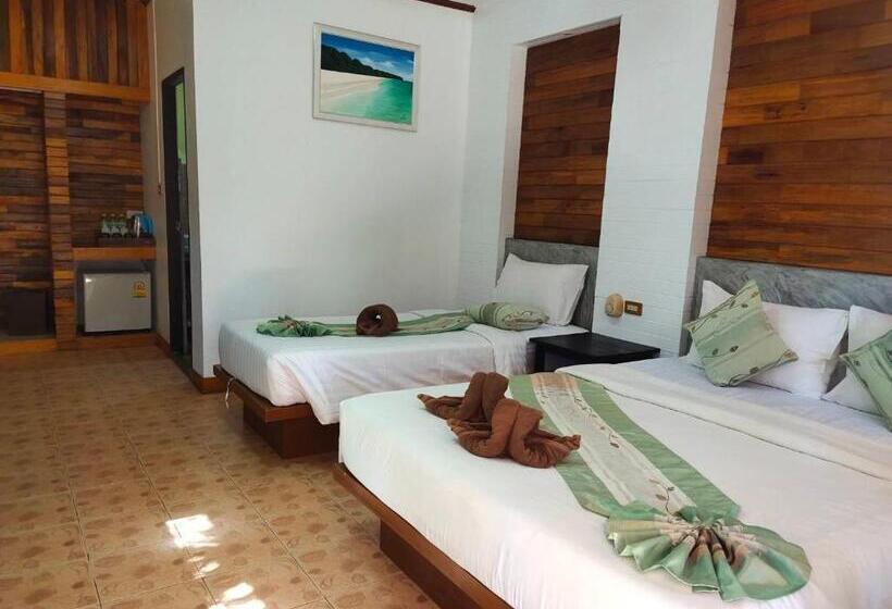 스탠다드 트리플 발코니 룸, Lanta Riviera Beach Resort