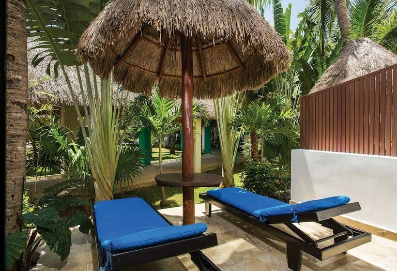 キングサイズベッド、ビュー付きデラックスルーム, Grand Oasis Tulum Riviera