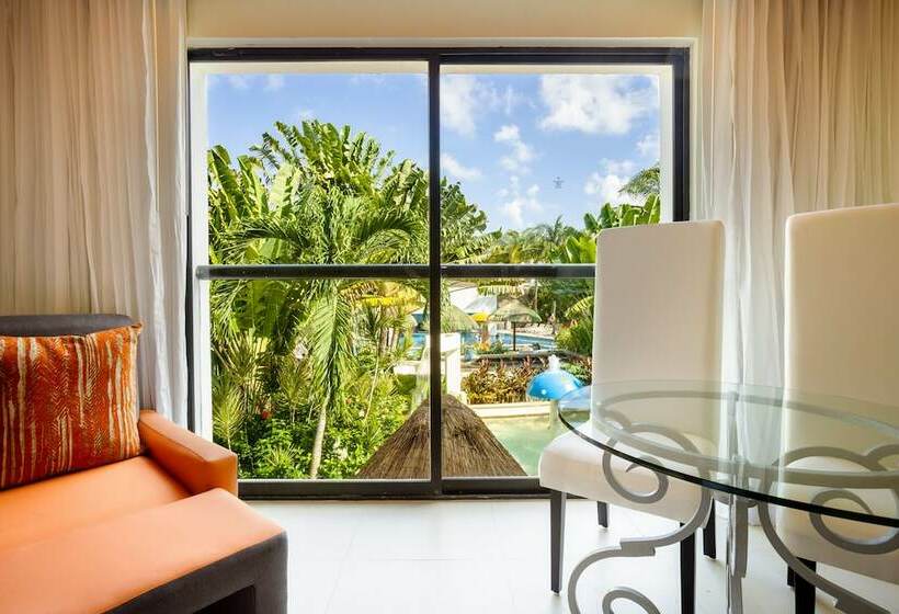 キングサイズベッドのデラックスルーム, Grand Oasis Tulum Riviera