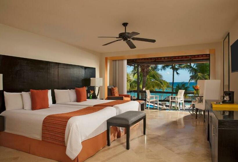 片側に海が見えるデラックスルーム, Grand Oasis Tulum Riviera