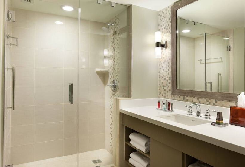 스탠다드 룸 더블 침대 바다 전망, Fort Lauderdale Marriott Pompano Beach Resort And Spa