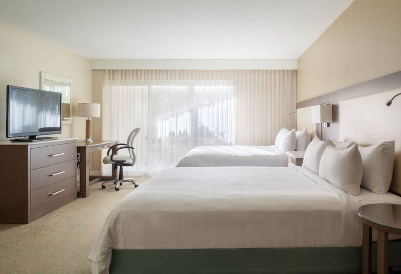 스탠다드 룸 더블 침대 2개, Fort Lauderdale Marriott Pompano Beach Resort And Spa