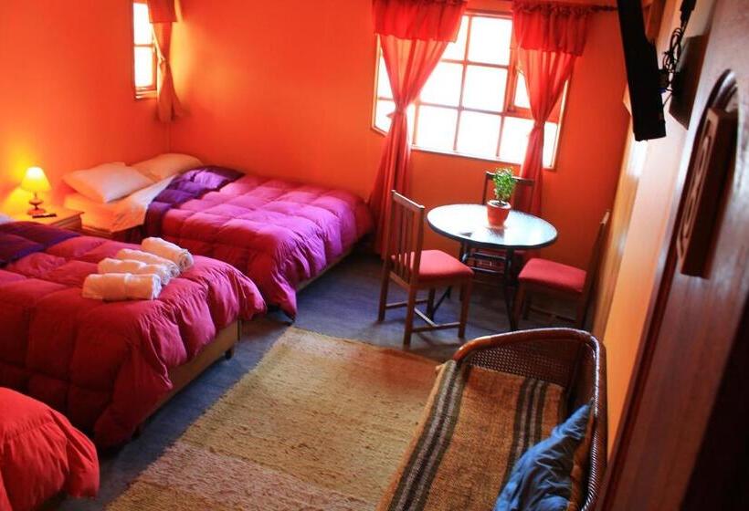 Standard Fyrbäddsrum Delat Badrum, Hostal Torre De Babel
