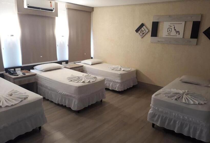 4인용 스탠다드 룸, Graal Inn Uberaba