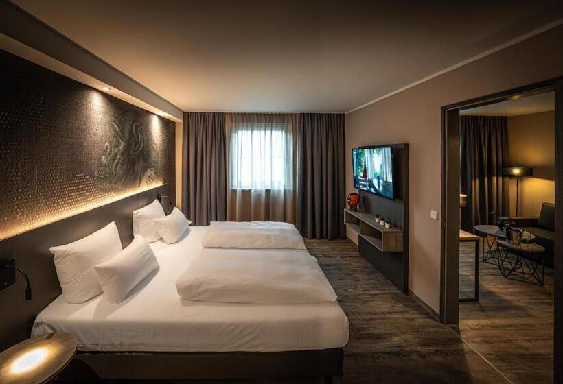 침실 1개 디럭스 아파트, Loginn Hotel Stuttgart Zuffenhausen