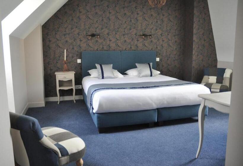 디럭스 룸, Hôtel Restaurants & Spa Perier Du Bignon