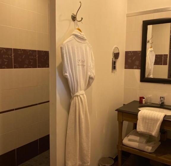 테라스 디럭스 룸, Hôtel Restaurants & Spa Perier Du Bignon