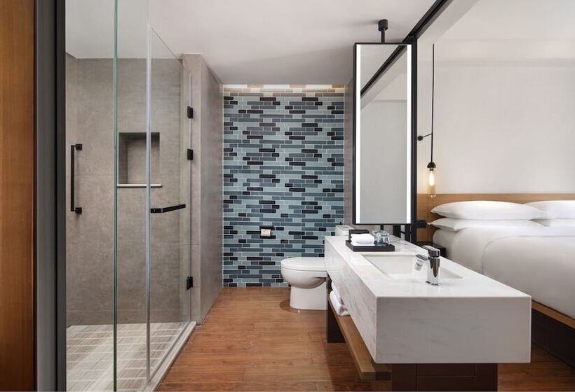 Номер Стандарт 2 Двуспальные Кровати, Fairfield By Marriott Baiyin Downtown