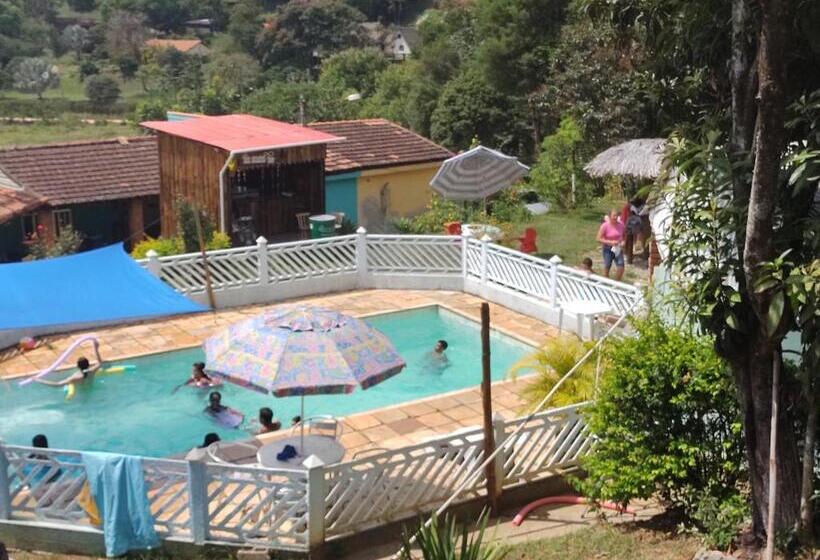 Люкс Вид на Бассейн, Pousada & Camping Recanto Dos Anjos Azuis