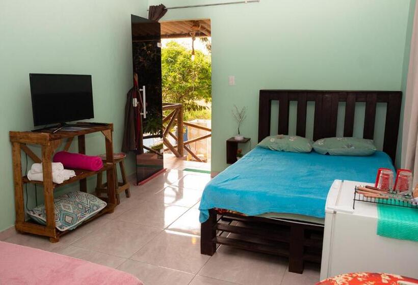 Люкс Вид на Бассейн, Pousada & Camping Recanto Dos Anjos Azuis