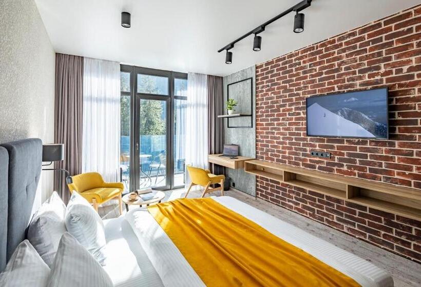 Номер Стандарт с Террасой, Wood Hotel Resort & Spa