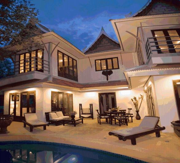 수영장이 있는 3베드룸 빌라, Paradise Island Estate