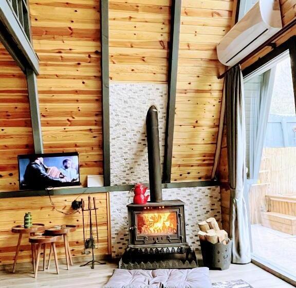 4인용 스탠다드 룸, Sapanca Keyf I Dere Bungalov