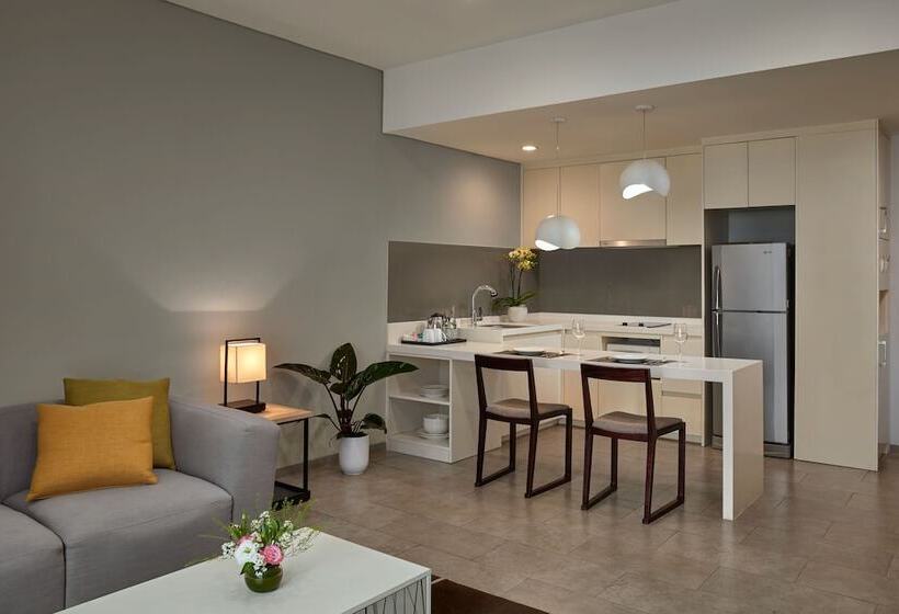 带1个卧室的豪华公寓, Novotel Living Saigon South