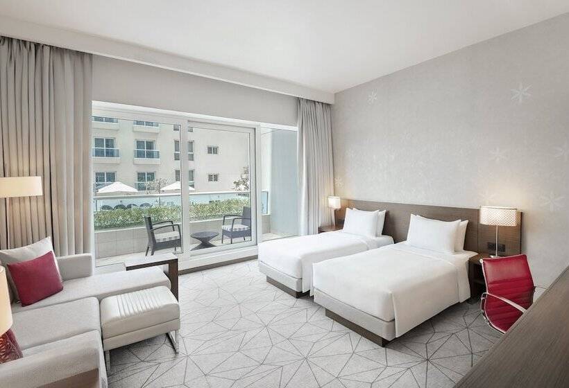 Номер Стандарт Вид на Бассейн, Hyatt Place Dubai Al Rigga