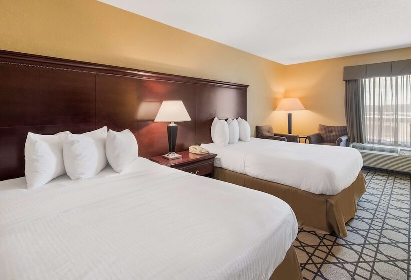 Номер Стандарт 2 Двуспальные Кровати, Best Western University Inn