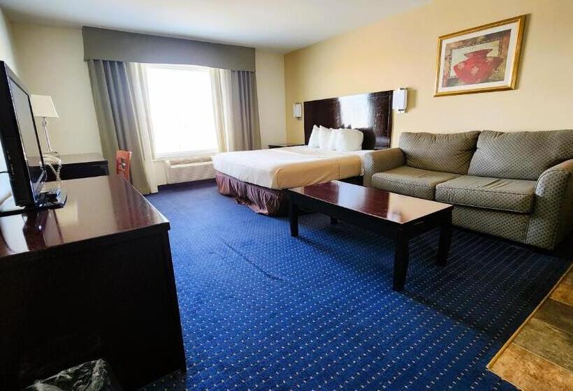 带大床的套房, Fairbridge Inn & Suites Canadian
