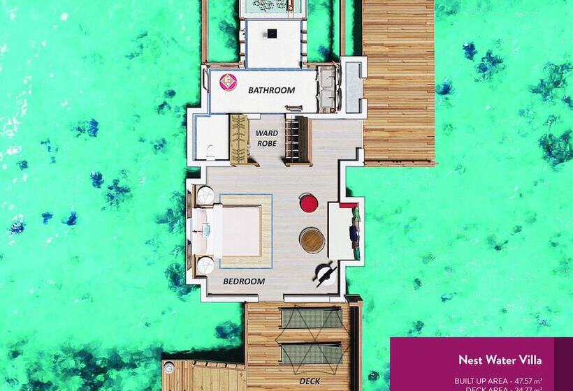 Вилла 1 Спальня, Oblu Select Lobigili  Premium Allinclusive With Free Transfers
