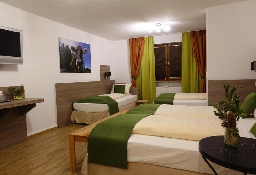 غرفة قياسية رباعية, Altstadt Hotel Zum Hechten