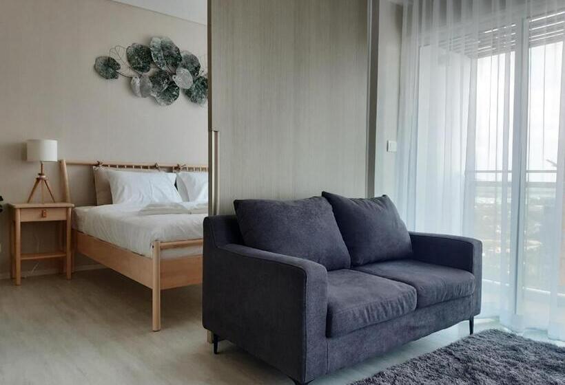 带1个卧室的带海景的公寓, Veranda Residence Pattaya By Sea