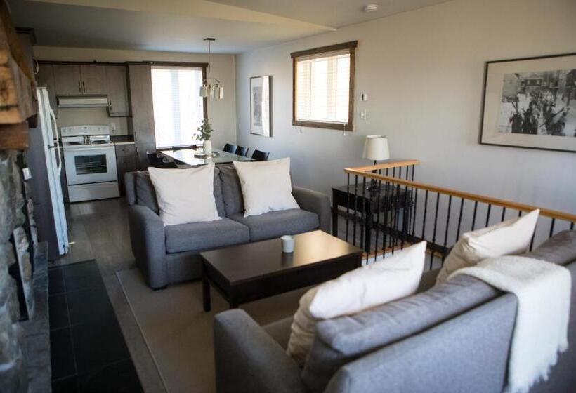 침실 1개 디럭스 아파트, Le Montagnard – Auberge/hôtel & Chalets