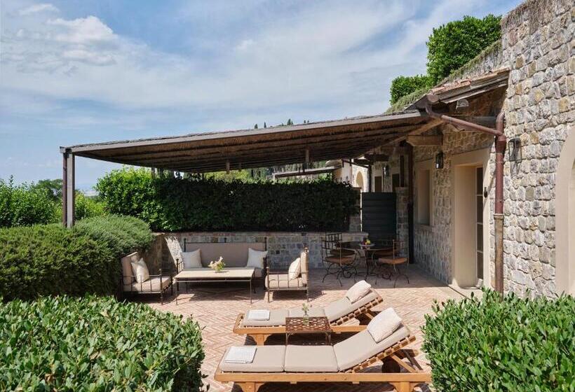 Люкс с Террасой, Rosewood Castiglion Del Bosco