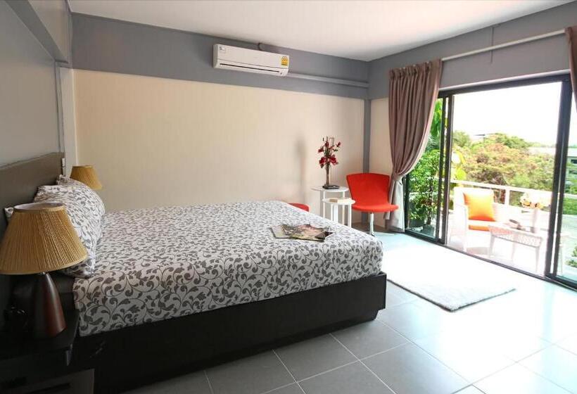 수피리어 테라스 룸, The Beach Cha Am Residence