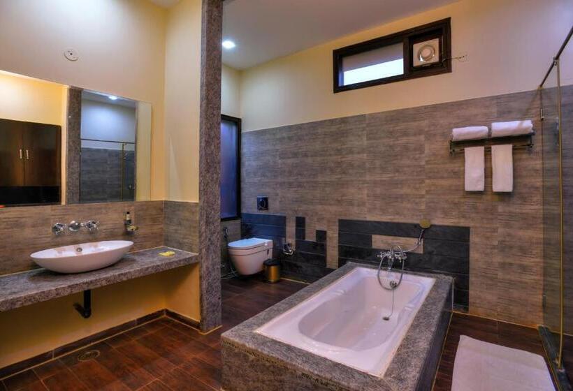 1침실 수피리어 빌라, Spree Jungle Vilas Resort Ranthambore