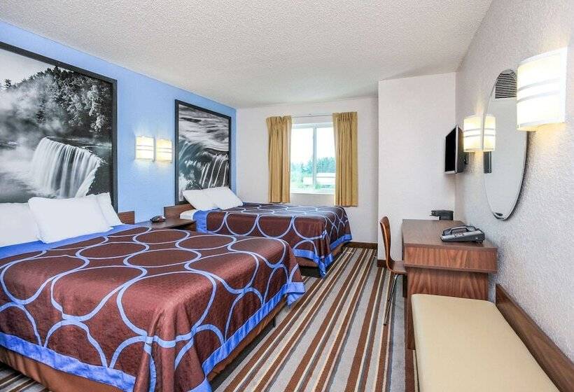 Номер Стандарт 2 Двуспальные Кровати, Super 8 By Wyndham Sault Ste. Marie