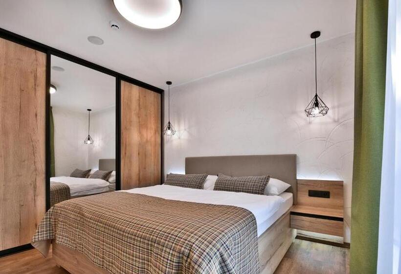 침실 1개 발코니 아파트, Aplend Hotel Ovruč