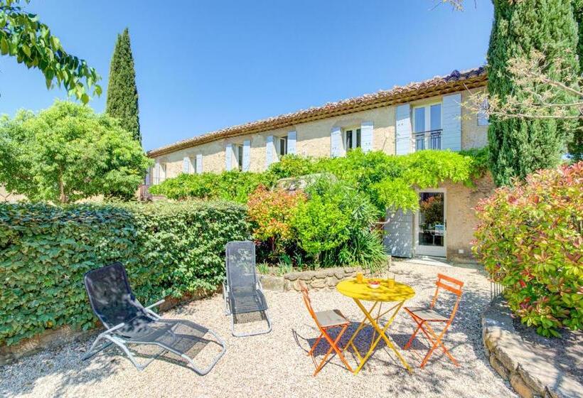 带1个卧室带花园景观的公寓, Les Logis Du Perussier