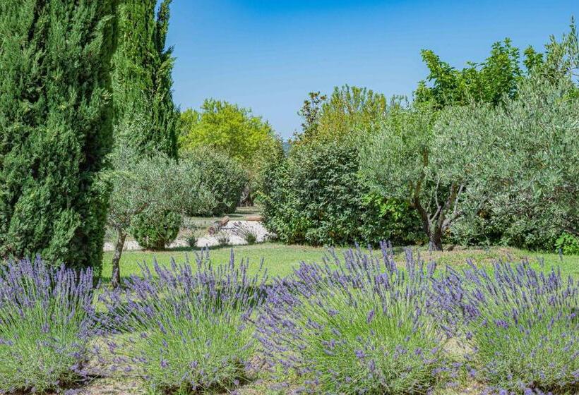 带1个卧室带花园景观的公寓, Les Logis Du Perussier