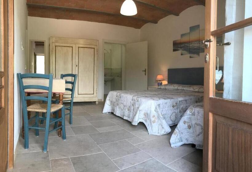 Трехместный Номер Стандарт Вид на Сад, Agriturismo Le Catre