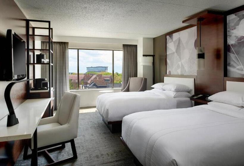 חדר סטנדרט שתי מיטות זוגיות, Marriott East Lansing At University Place