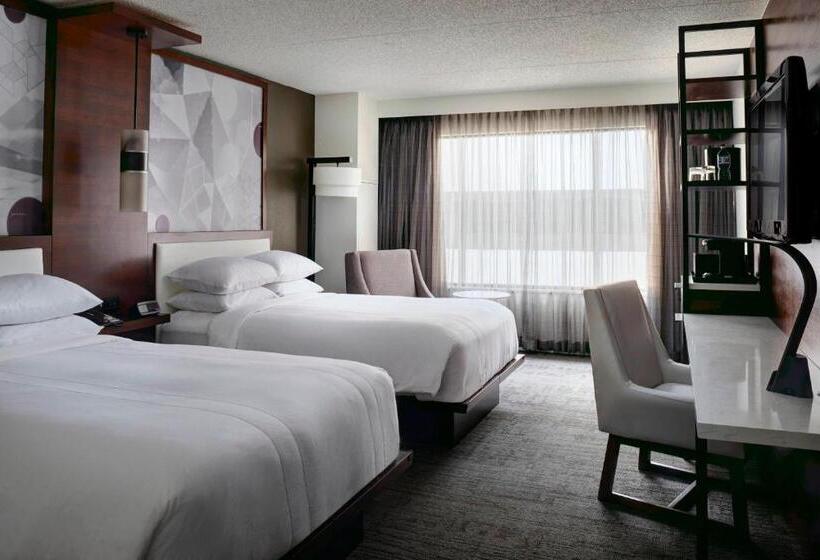 스탠다드 룸 더블 침대 2개, Marriott East Lansing At University Place