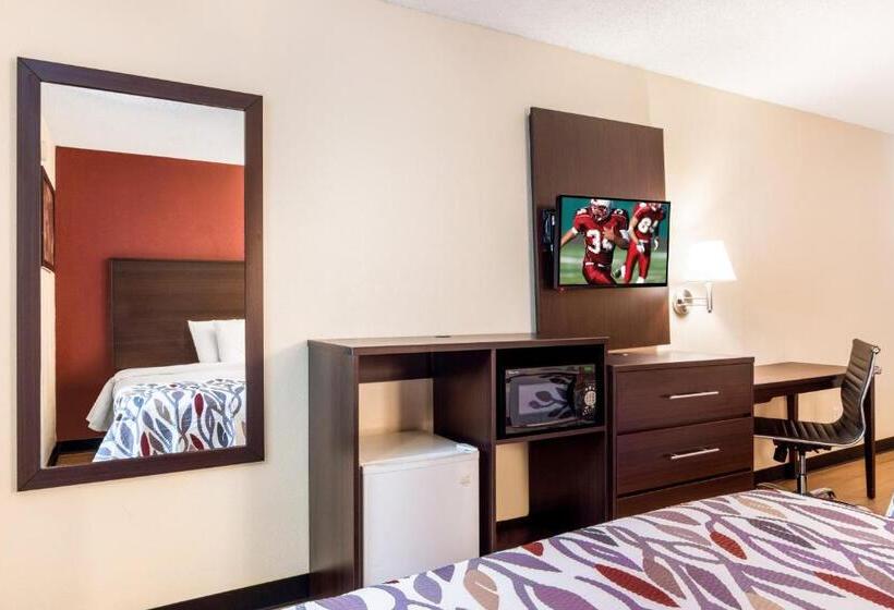 Номер Deluxe Адаптированный для Инвалидов, Red Roof Inn Acworth   Emerson   Lakepoint South