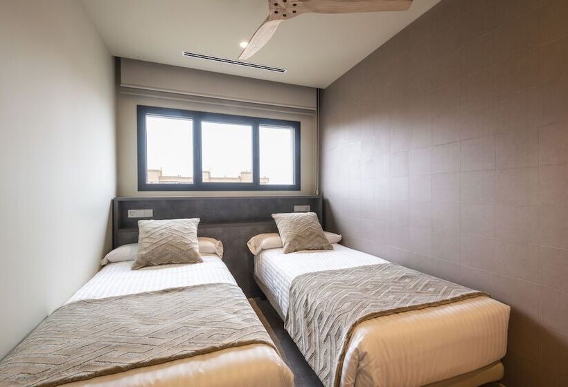 ２ベッドルームデラックスアパートメント, Apartamentos Core Suites Valencia