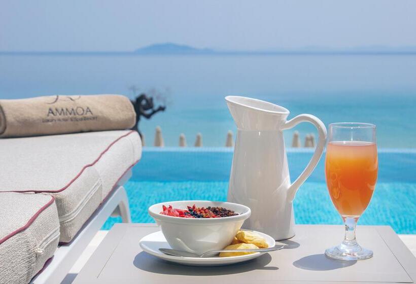 Номер Deluxe Вид на Море, Ammoa Luxury Hotel & Spa Resort