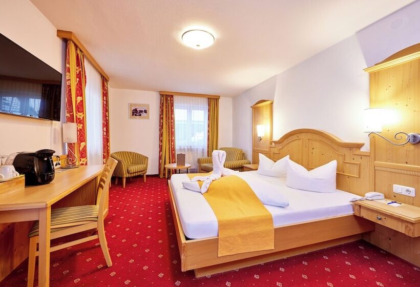 Номер Deluxe Вид на Горы, Alpenhotel Rieger